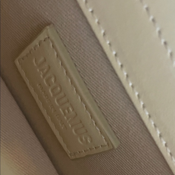 NEW Jacquemus Beige Cream Le Bambino Bag - Picture 7 of 13